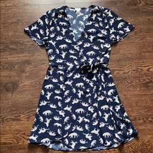 J.CREW wrap dress (worn once)